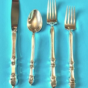Towle Carpenter and Hall STERLING SILVER FLATWARE 8 Piece lunch set!  Pristine